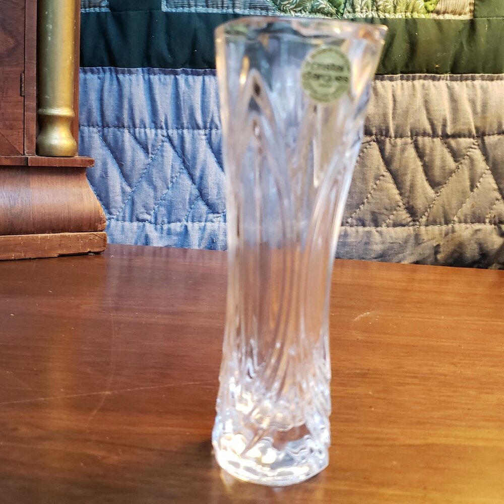 Vintage Cristal d'arques Lead Crystal Vase